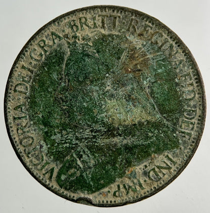 1901 Victoria Farthing Coin | Collectable Grade