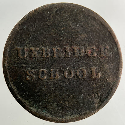 British Uxbridge School Token Coin | Collectable Grade