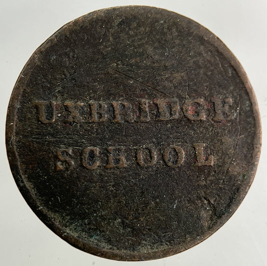 British Uxbridge School Token Coin | Collectable Grade