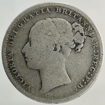 1885 Victoria Shilling Silver Coin | Collectable Grade