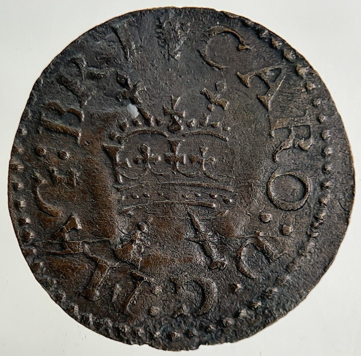 Irish Harp Farthing Coin | Very High Grade