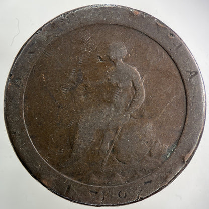 1797 George III 3rd Cartwheel One Penny Coin | Collectable Grade