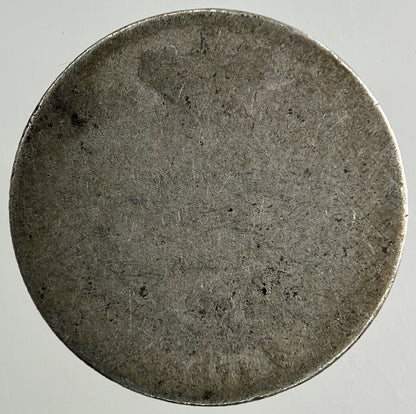 British Victoria Sixpence Silver Coin | Worn Grade