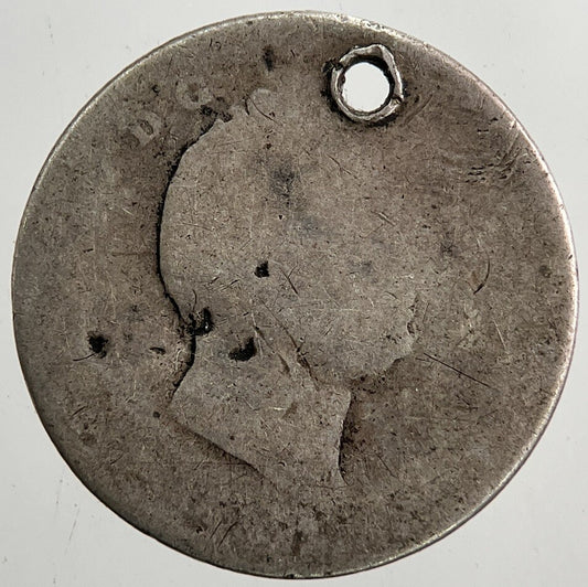 1837 William IV Four - Pence Groat Silver Coin | Fair Grade