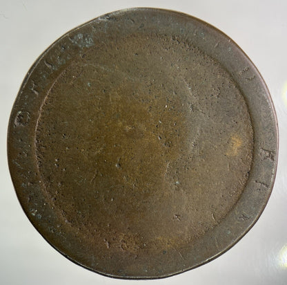 1797 George III 3rd Cartwheel One Penny Coin | Fair Grade
