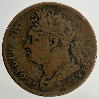 1825 George IV Farthing Coin | Collectable Grade