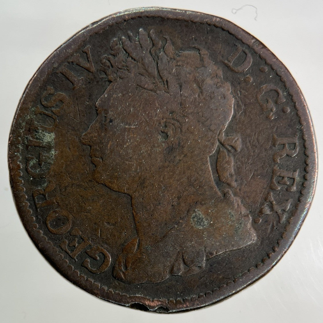 1822 Irish Half - Penny Coin | Collectable Grade