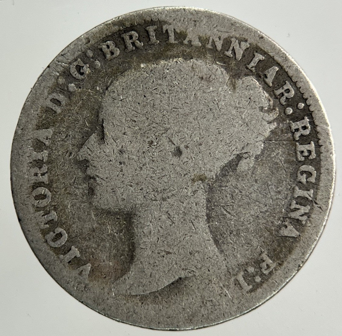 1877 Victoria Threepence Silver Coin | Collectable Grade