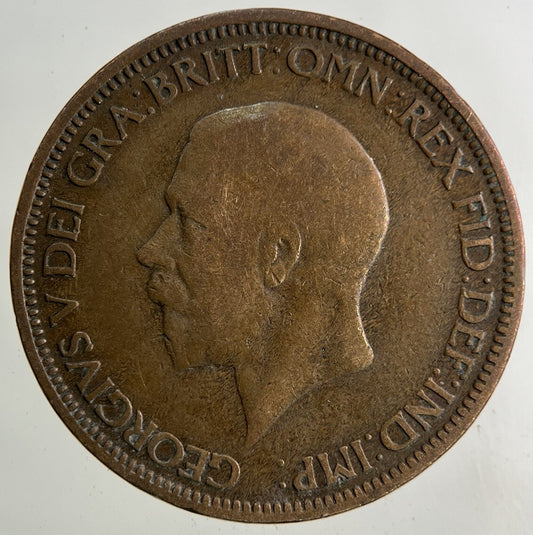 1934 George V Half - Penny Coin | Collectable Grade
