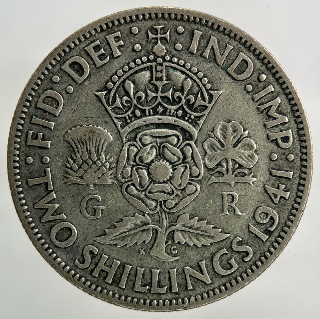 1941 George VI Florin Silver Coin | Collectable Grade