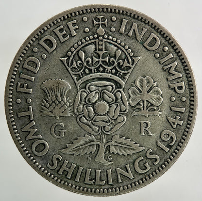 1941 George VI Florin Silver Coin | Collectable Grade