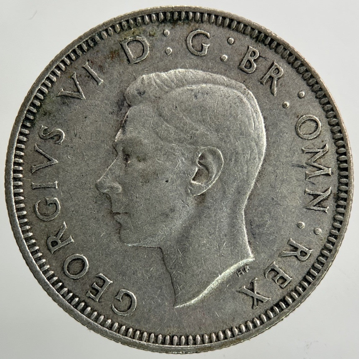 1943 George VI Shilling Silver Coin | Fine Collectable Grade