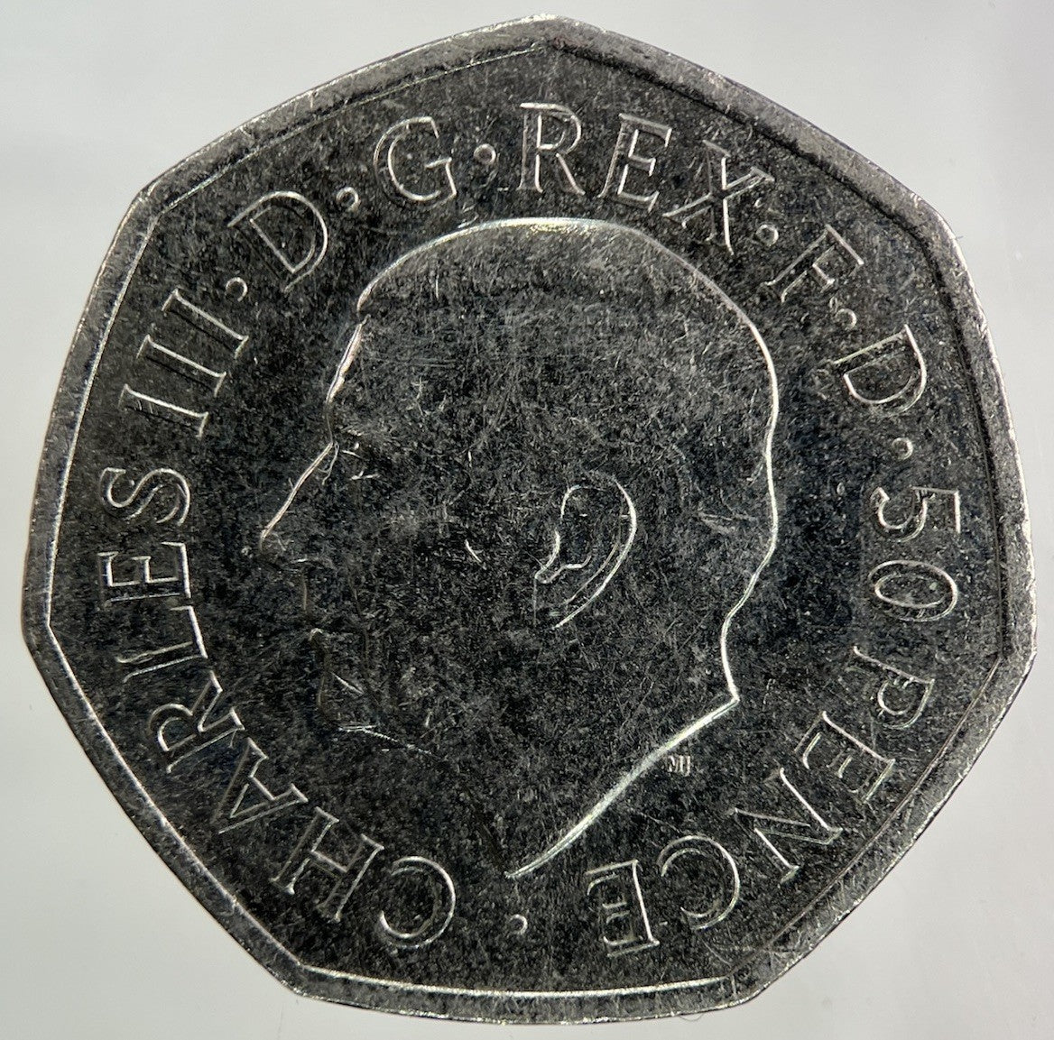 2022 Charles III 3rd Coronation 50p Fifty - Pence Coin | Collectable Grade