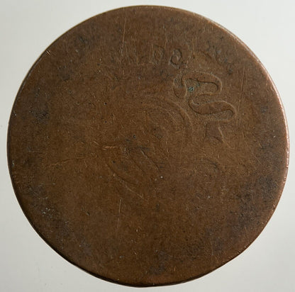 Belgium 2 Centimes Coin | Fair Grade