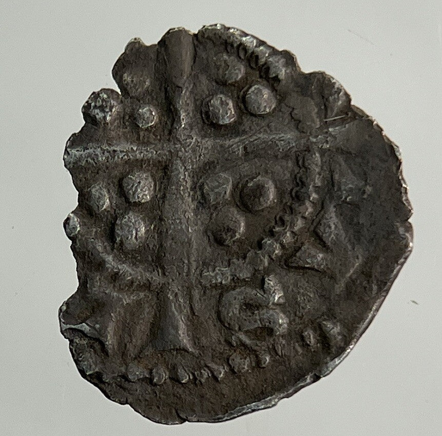 British Medieval Edward I 1st Farthing Hammered Silver Coin | Collectable Grade