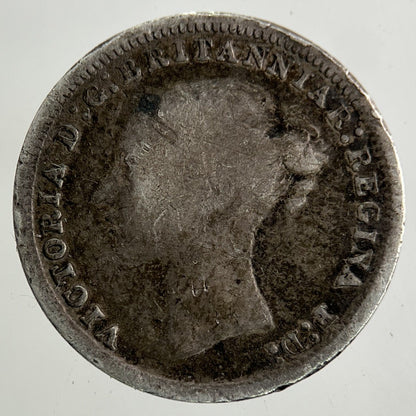 1879 Victoria Threepence Silver Coin | Fine Collectable Grade