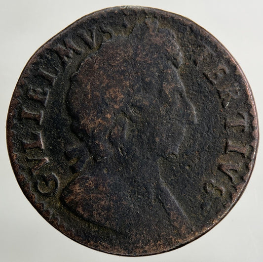 1700 William III 3rd Farthing Coin | Fine Collectable Grade