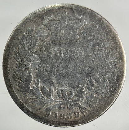 1839 Victoria Shilling Silver Coin | Collectable Grade