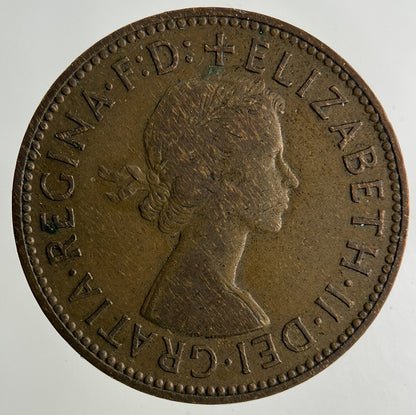 1957 Elizabeth II 2nd Half - Penny Coin | Fine Collectable Grade
