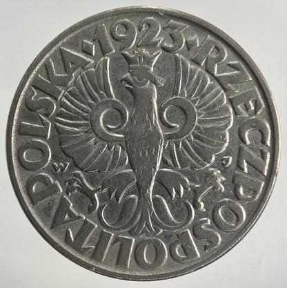 1923 Poland 50 Groszy Coin | Fine Collectable Grade