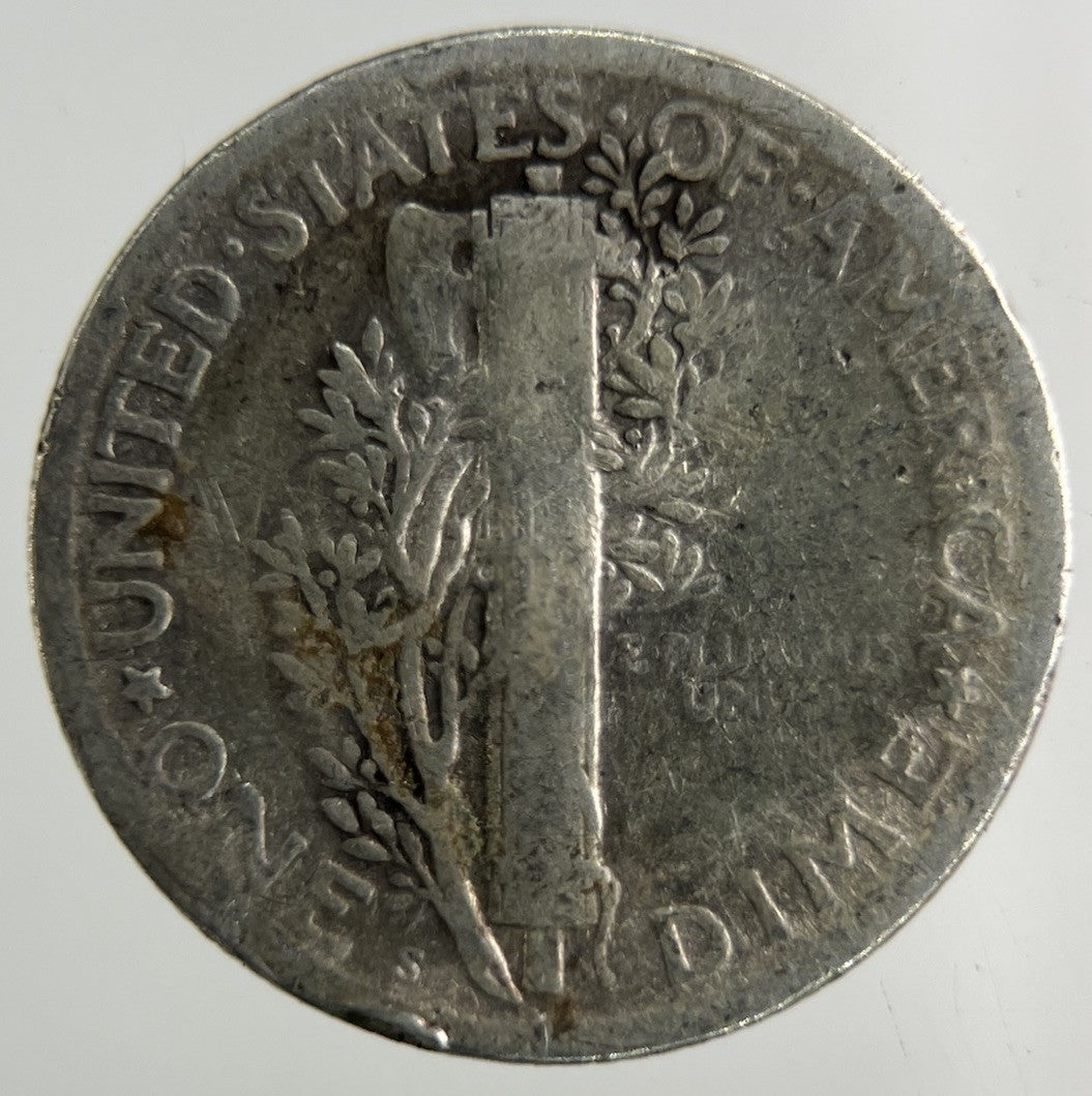 1923–S US USA Mercury Dime Silver Coin | Collectable Grade