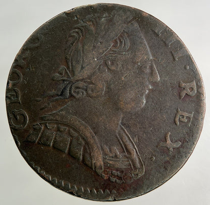 1775 George III 3rd Half - Penny Coin | Fine Collectable Grade