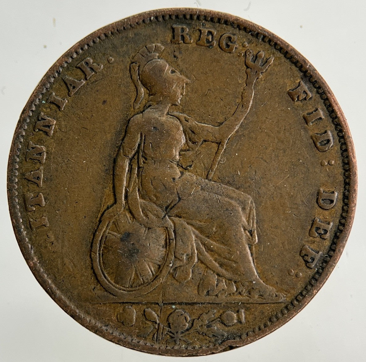 1853 Victoria Farthing Coin | Collectable Grade