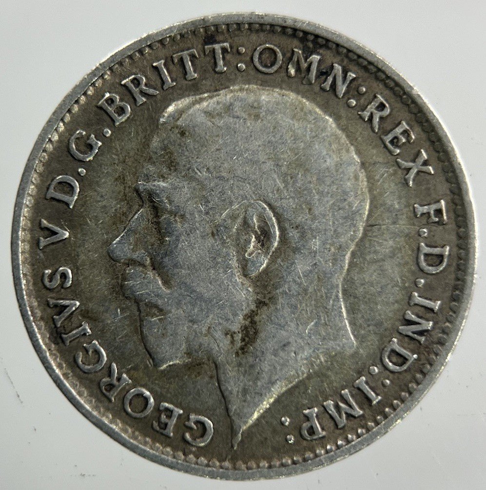 1917 George V Threepence Silver Coin | Collectable Grade