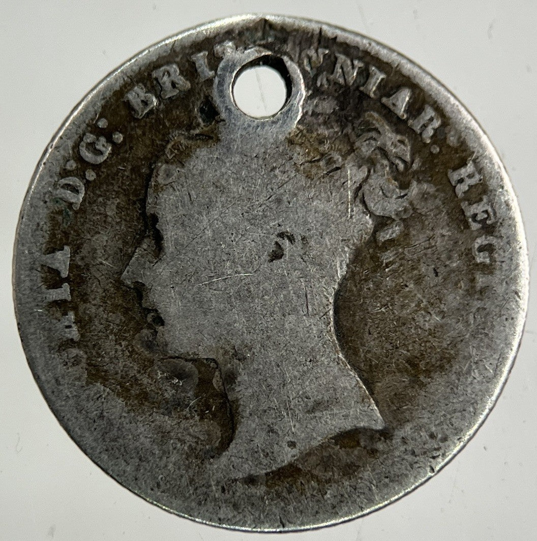 1844 Victoria Groat Four - Pence Silver Coin | Collectable Grade