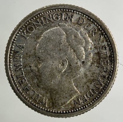 1938 Netherlands 10 Cents Silver Coin | Collectable Grade