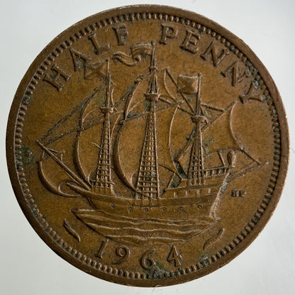 1964 Elizabeth II 2nd Half - Penny Coin | Fine Collectable Grade