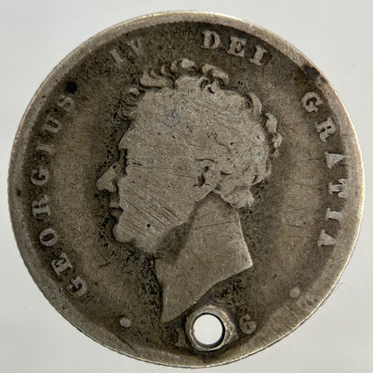 1826 George IV Shilling Silver Coin | Collectable Grade