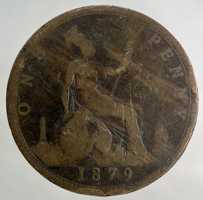 1879 Victoria One Penny Coin | Collectable Grade