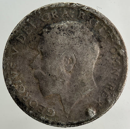 1918 George V Sixpence Silver Coin | Fair Grade