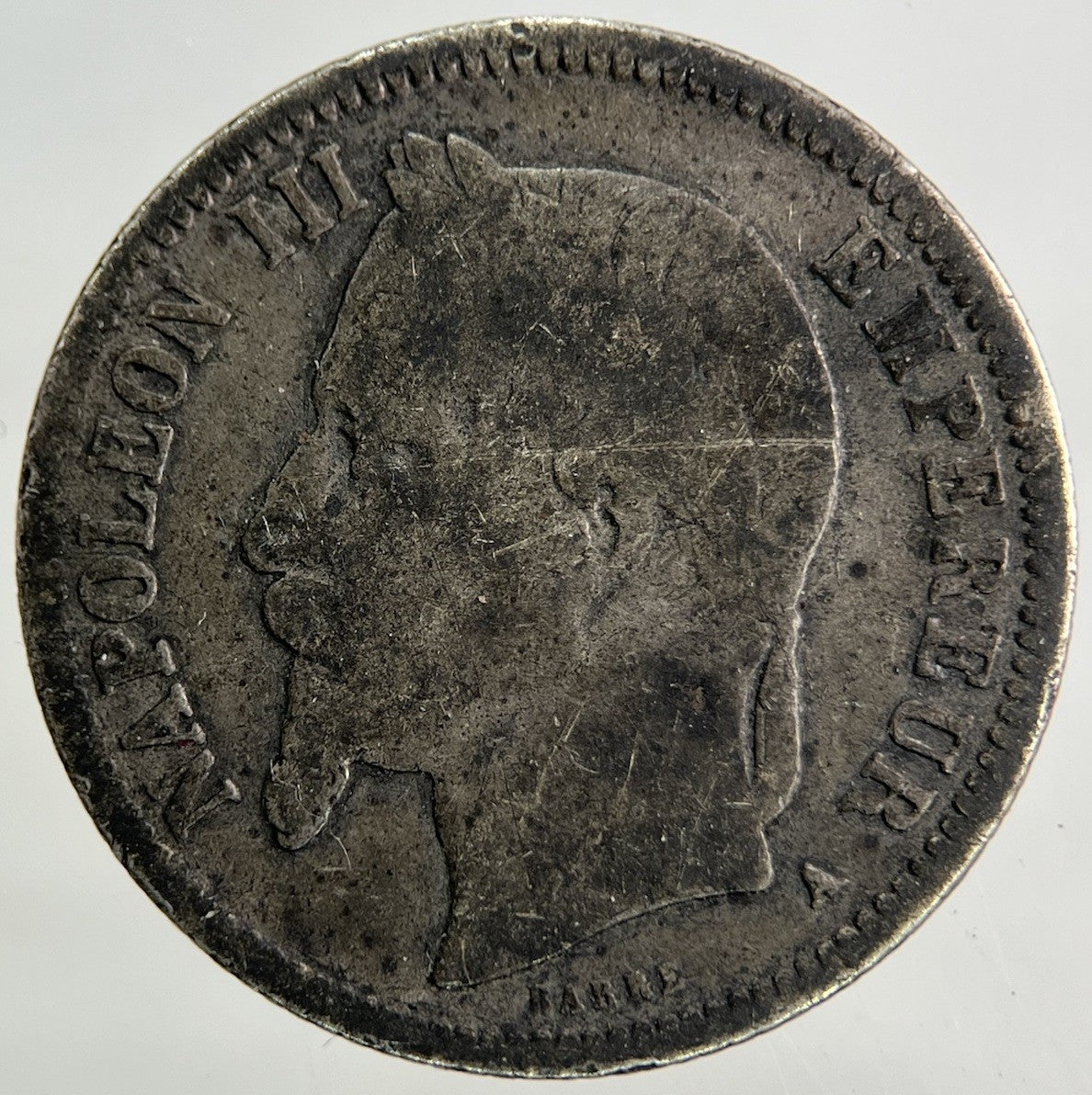 1868 France 1 Franc Silver Coin | Collectable Grade