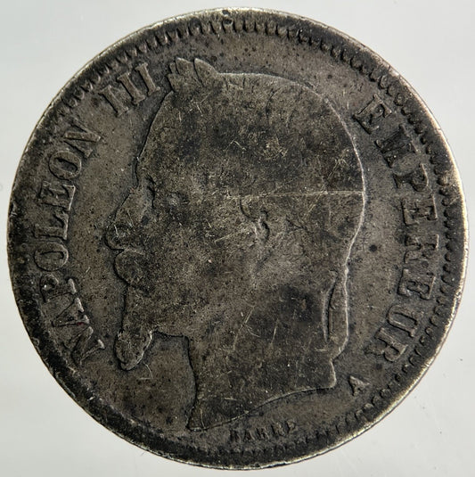 1868 France 1 Franc Silver Coin | Collectable Grade