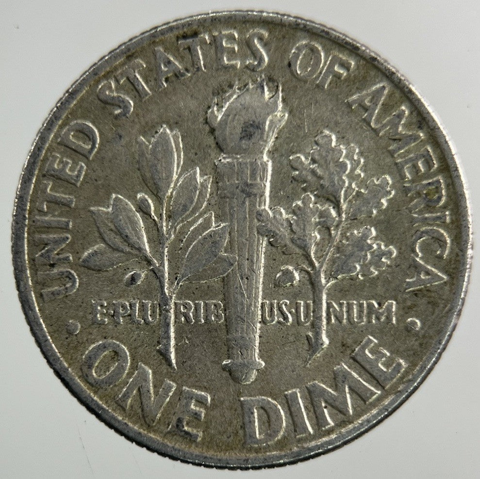 1964 US USA Roosevelt Dime Silver Coin | Fine Collectable Grade