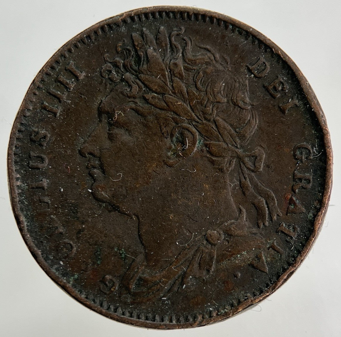 1822 George IV Farthing Coin | Fine Collectable Grade