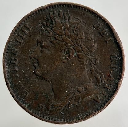 1822 George IV Farthing Coin | Fine Collectable Grade