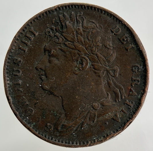 1822 George IV Farthing Coin | Fine Collectable Grade