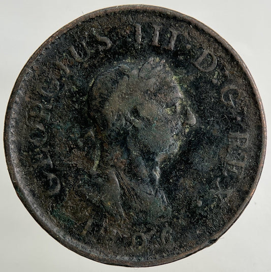 1806 George III 3rd Farthing Coin | Collectable Grade