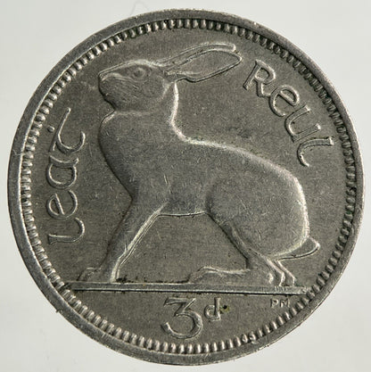 1968 Irish Threepence Coin | Fine Collectable Grade