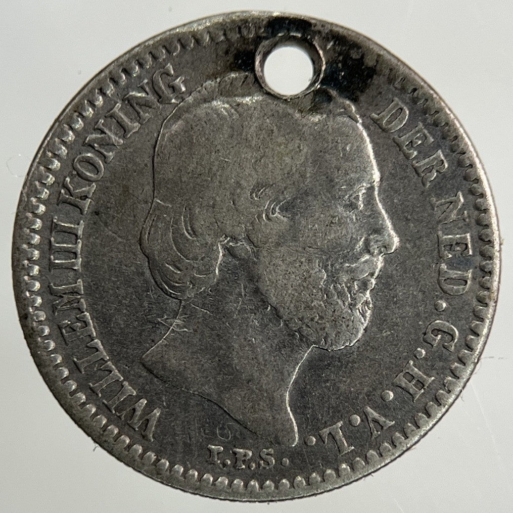 1887 Netherlands 10 Cents Silver Coin | Collectable Grade