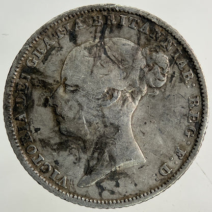 1852 Victoria Sixpence Silver Coin | Fine Collectable Grade