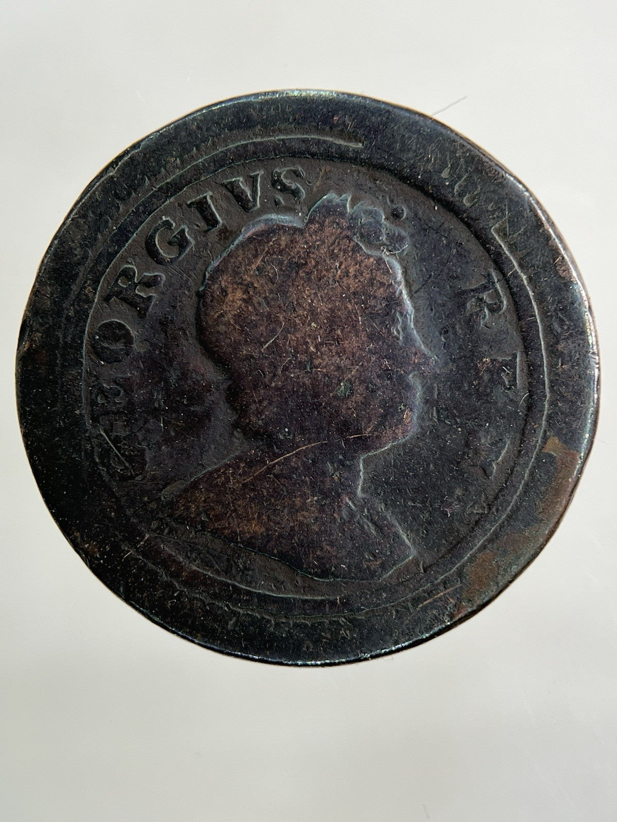 1724 George I 1st Farthing Coin | Collectable Grade
