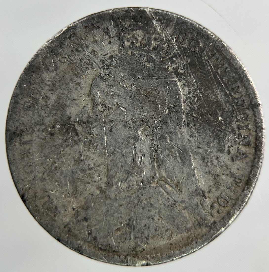 1890 Victoria Sixpence Silver Coin | Fair Grade