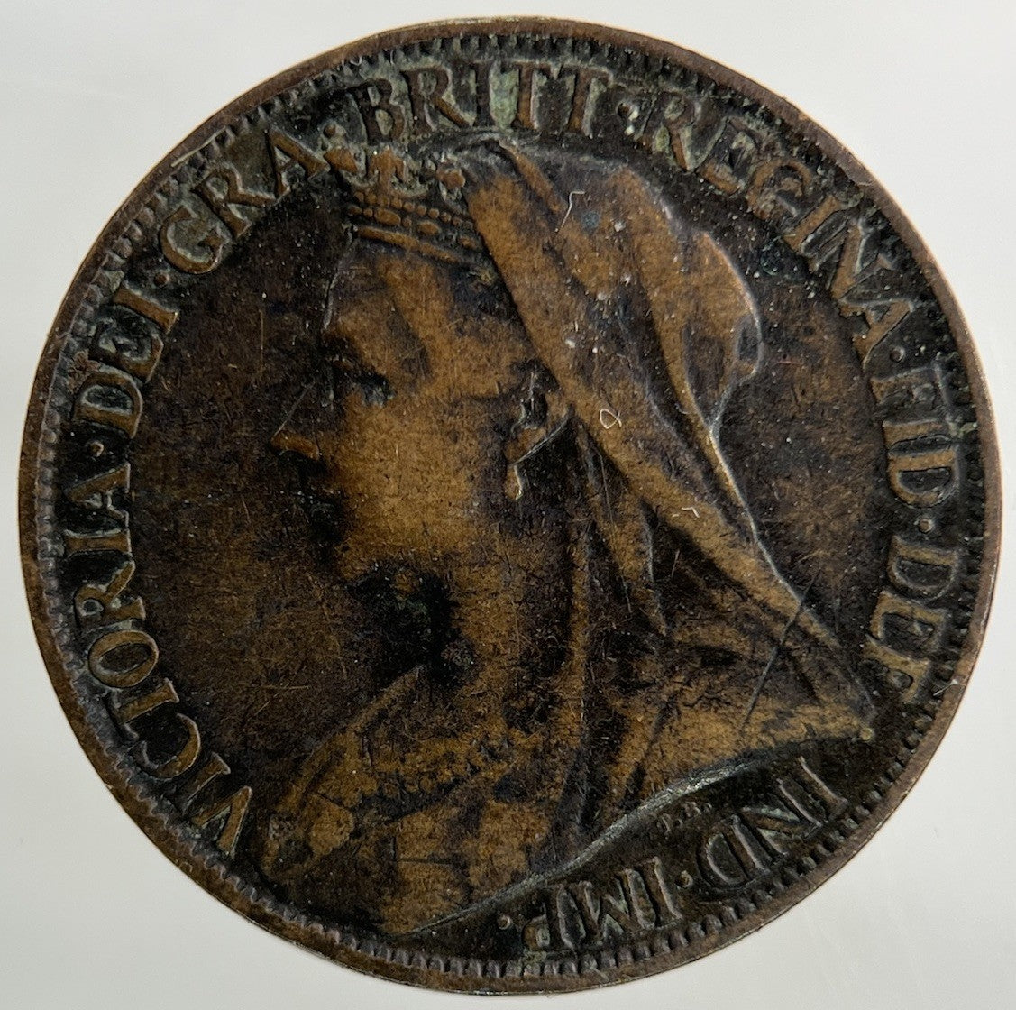 1900 Victoria Farthing Coin | Fine Collectable Grade