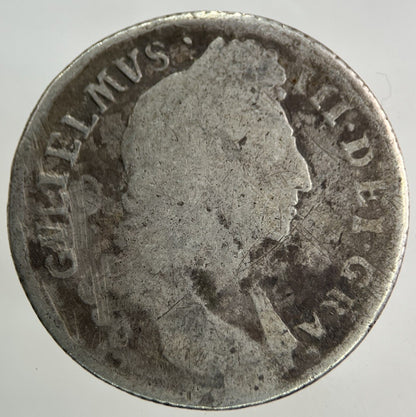 British William III 3rd Silver Shilling Coin | Collectable Grade