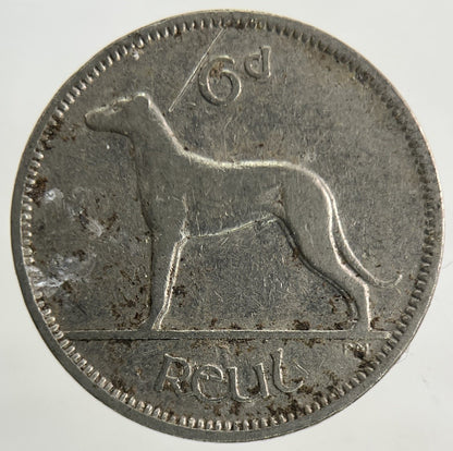 1939 Irish Sixpence Coin | Collectable Grade