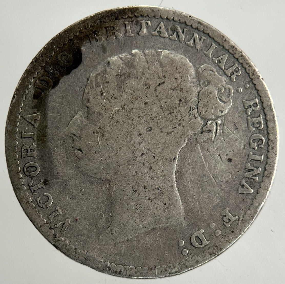 1885 Victoria Threepence Silver Coin | Collectable Grade
